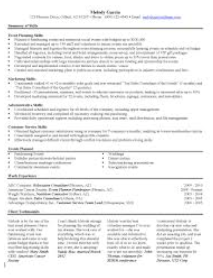 Youth ministry resume advice